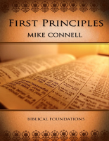 First Principles - Mike Connell.epub